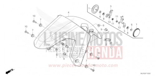 AILE AVANT CB500XAR de 2025